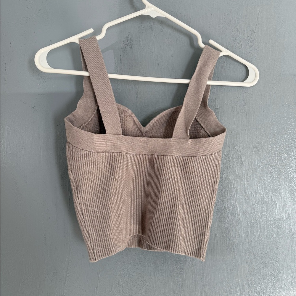 Abercrombie Ribbed Sweatheart Tank - Picture 3 of 3